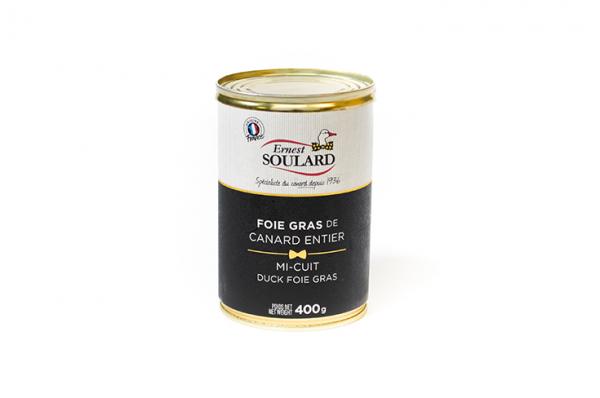 Foie gras de canard mi-cuit - 100% local - Ernest Soulard